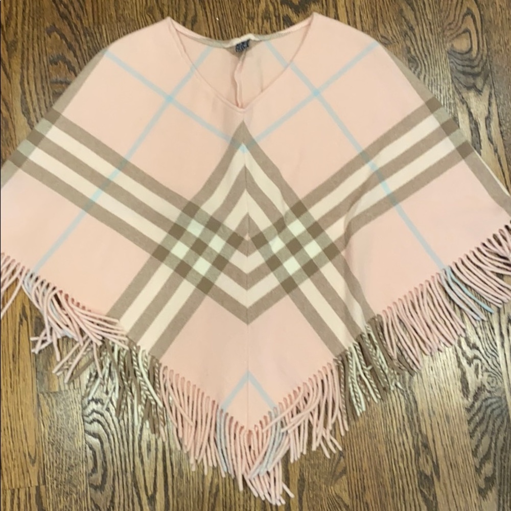 Burberry poncho